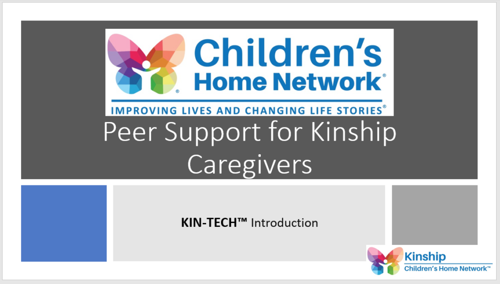 Peer Support for Kinship Caregivers Grandfamilies & Kinship Support