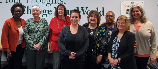 The board and staff of KKNC pose for a photo