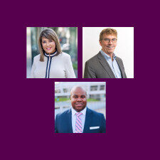Headshots of Karyne Jones, Paul Freitag, and Jamarl Clark