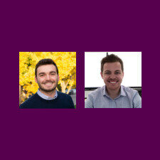 Headshots of Noah Duncan and Jack Tait