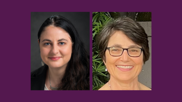 Headshots of Dr. Angelique Day and Berenice Rushovich